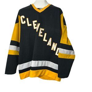 Daniel Gauthier Cleveland Lumberjacks Vintage L Jersey Retro 90's Minor League